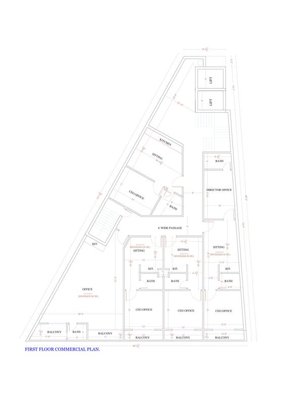 Salaam Heights 2: 1st Floor plan