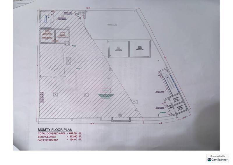 Salaam Heights 3: Rooftop plan